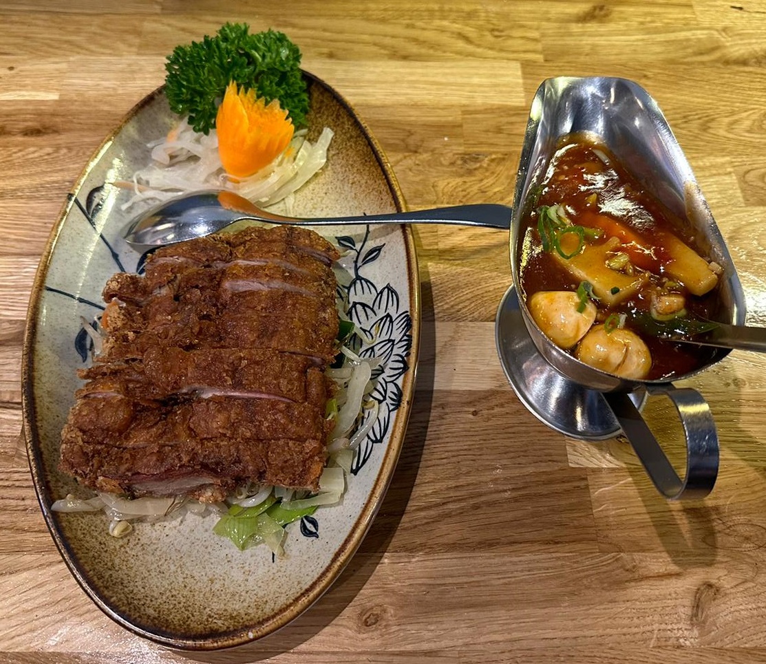 Ente der Nacht (viel Knoblauch und scharf)