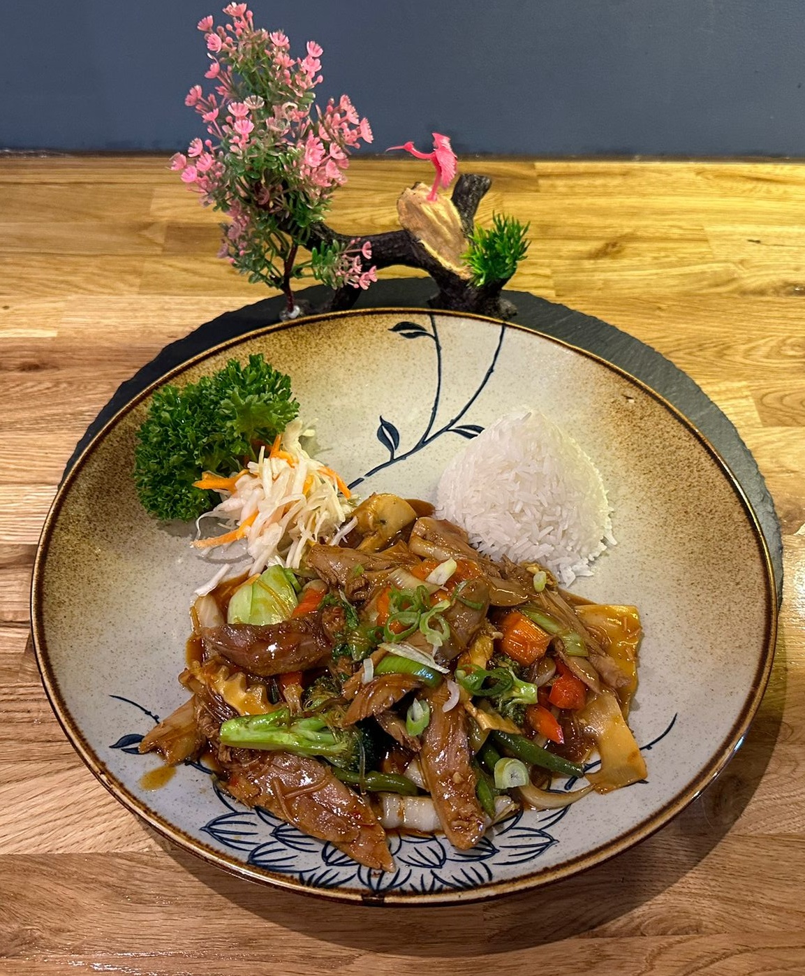 Ente Yakitori (scharf)