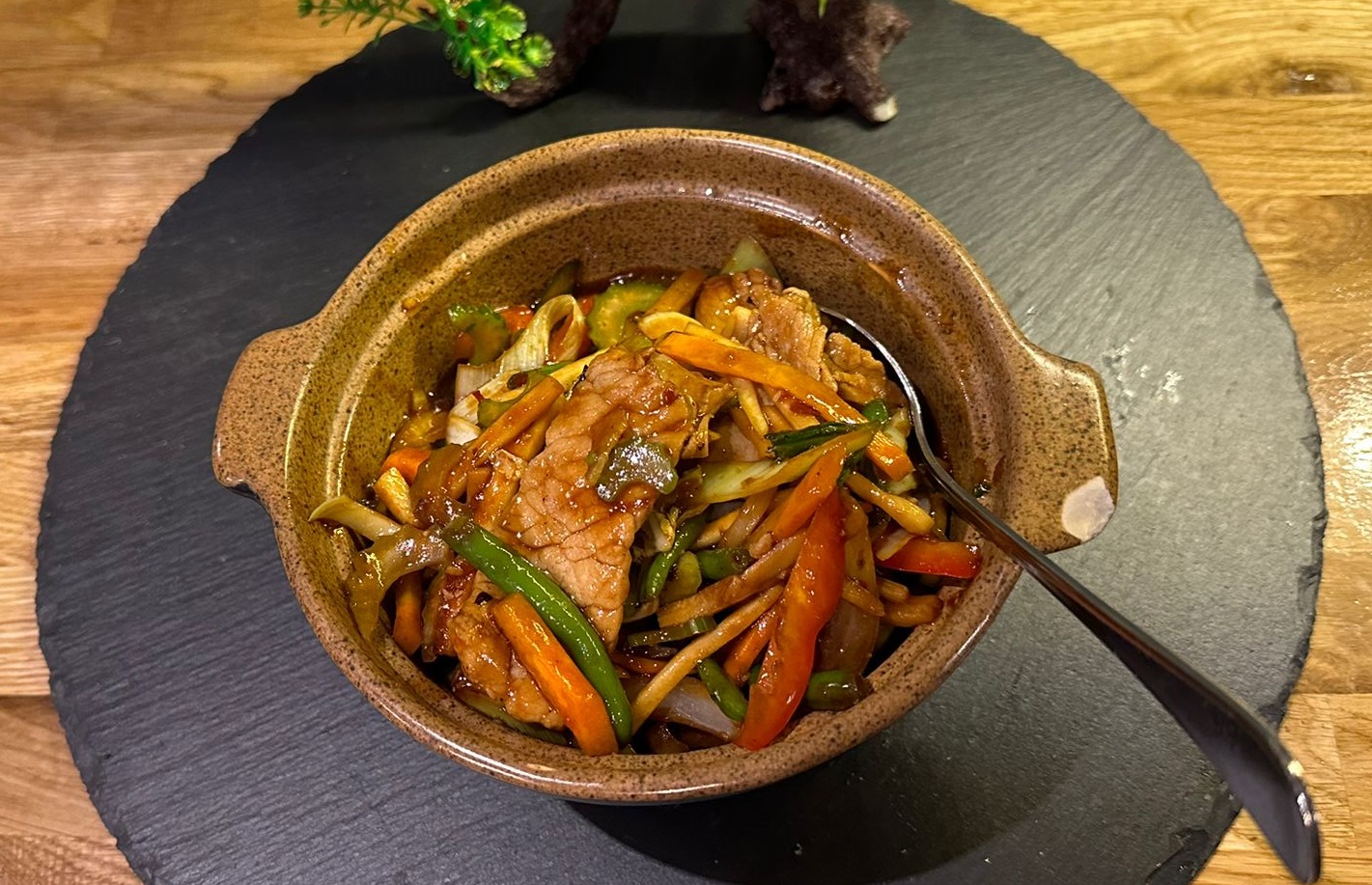 Szechuan Schweinefleisch